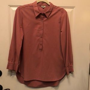 Cremieux Pink Button Down NWOT